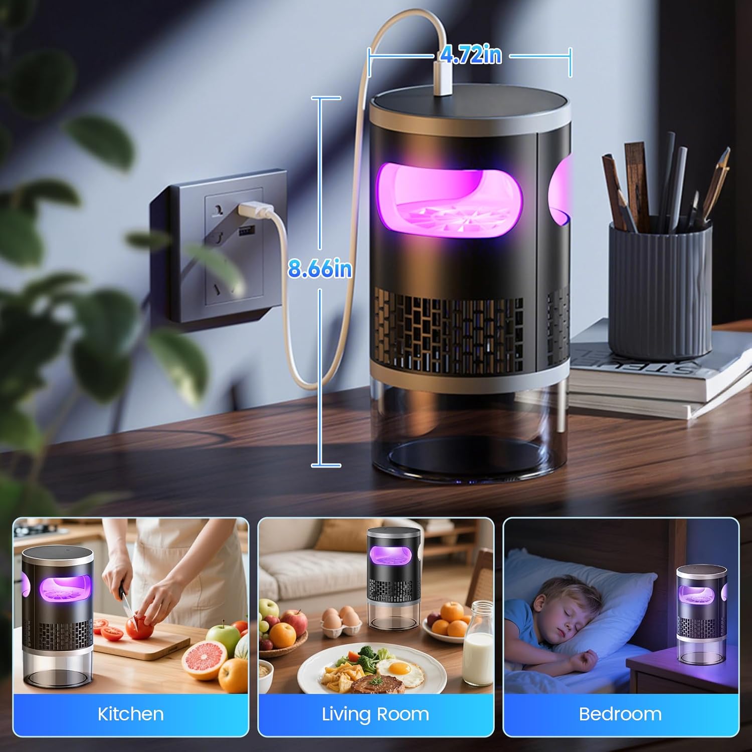 Automatic Mosquito Catcher & Killer Lamp