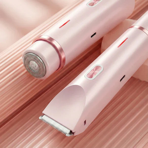 Veloura 2-in-1 Dual Head Trimmer for Full Body Grooming