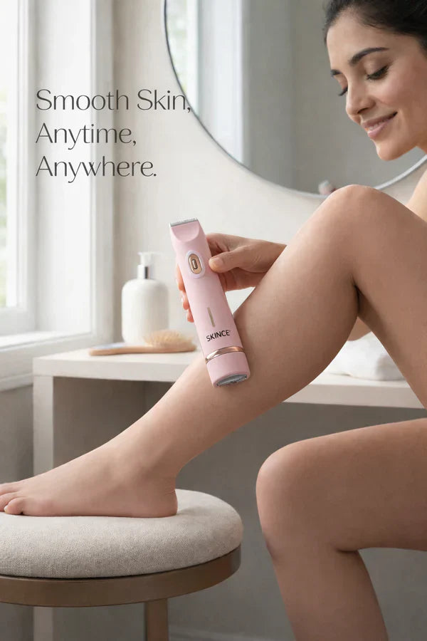Veloura 2-in-1 Dual Head Trimmer for Full Body Grooming