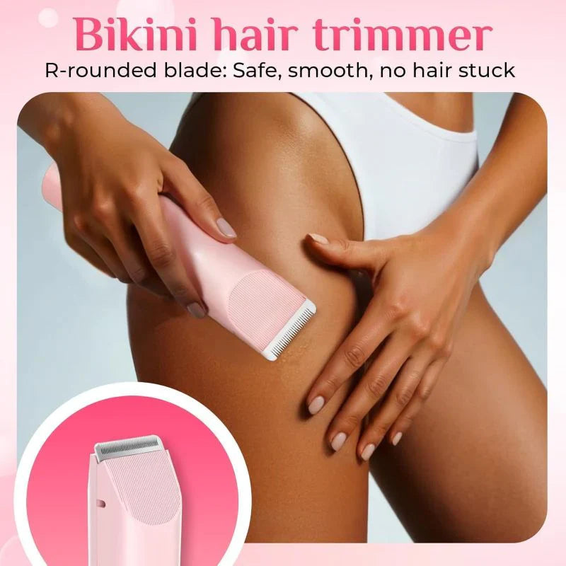 Veloura 2-in-1 Dual Head Trimmer for Full Body Grooming