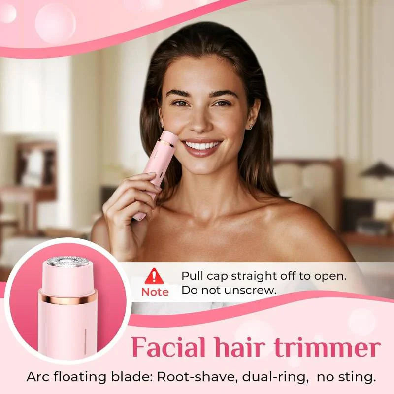 Veloura 2-in-1 Dual Head Trimmer for Full Body Grooming