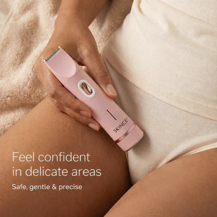 Veloura 2-in-1 Dual Head Trimmer for Full Body Grooming